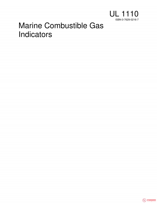 UL 1110 PDF